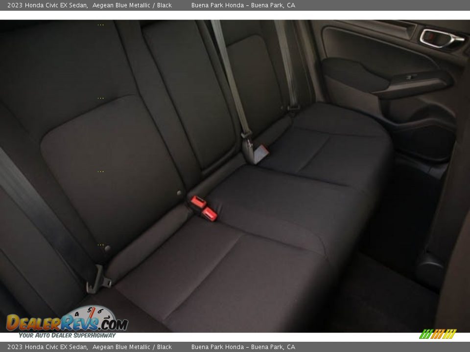 Rear Seat of 2023 Honda Civic EX Sedan Photo #29