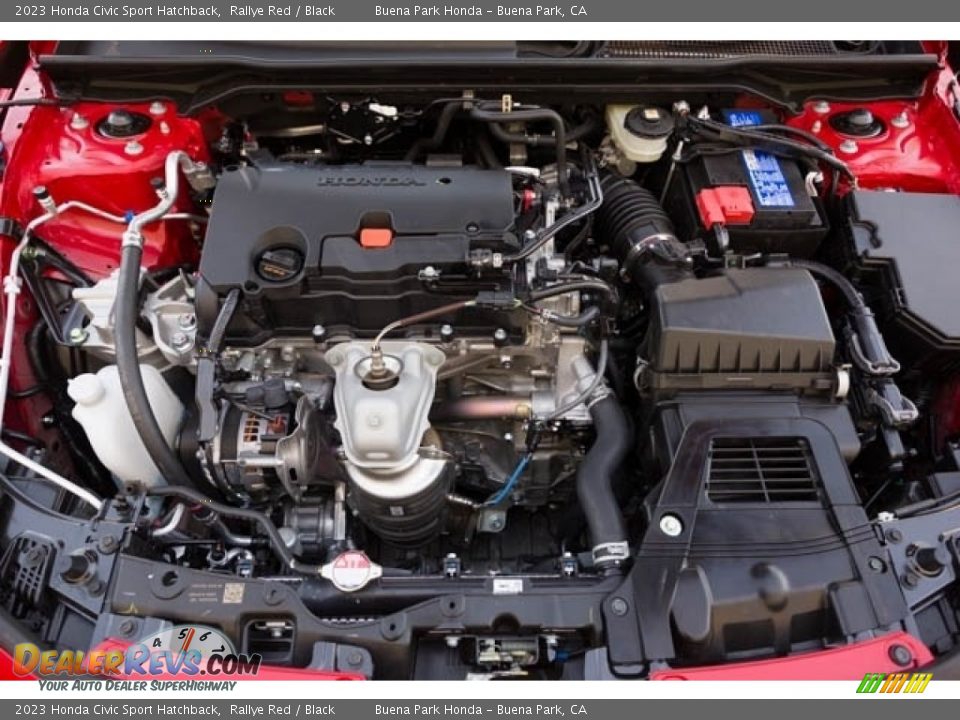 2023 Honda Civic Sport Hatchback 2.0 Liter DOHC 16-Valve i-VTEC 4 Cylinder Engine Photo #9