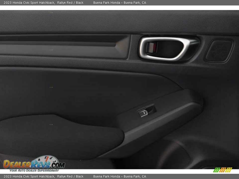 2023 Honda Civic Sport Hatchback Rallye Red / Black Photo #34