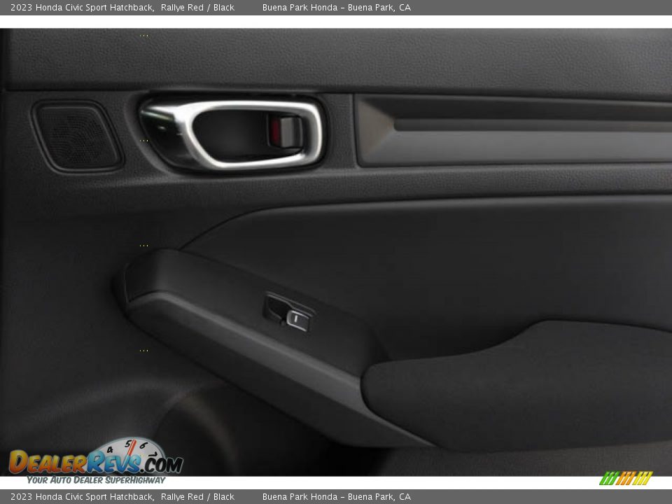 2023 Honda Civic Sport Hatchback Rallye Red / Black Photo #35