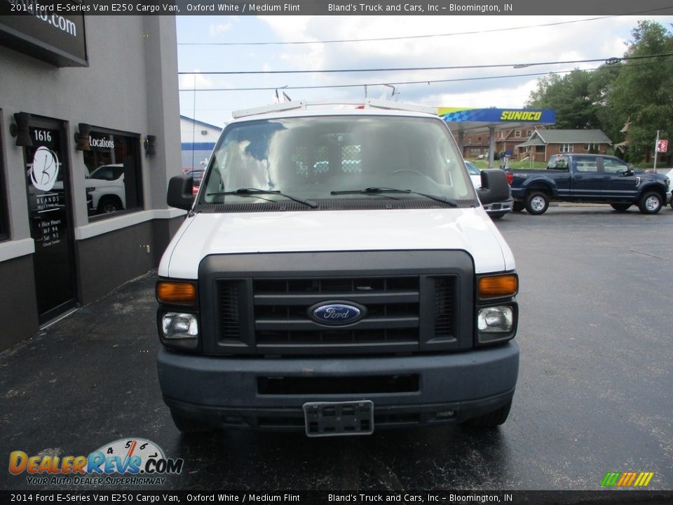 2014 Ford E-Series Van E250 Cargo Van Oxford White / Medium Flint Photo #21