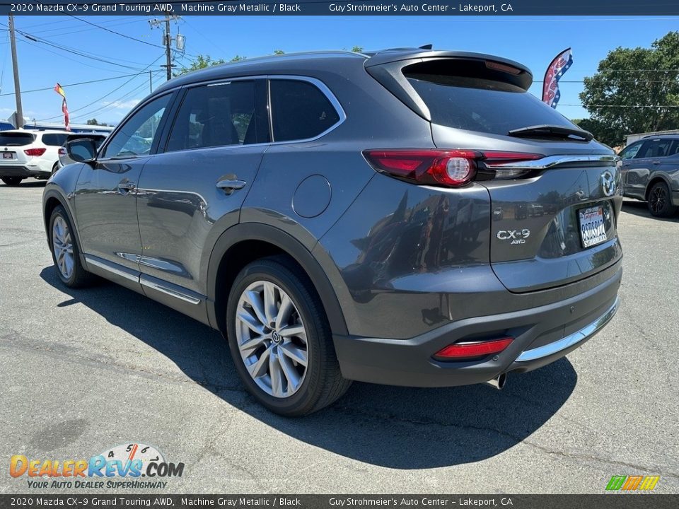 2020 Mazda CX-9 Grand Touring AWD Machine Gray Metallic / Black Photo #4