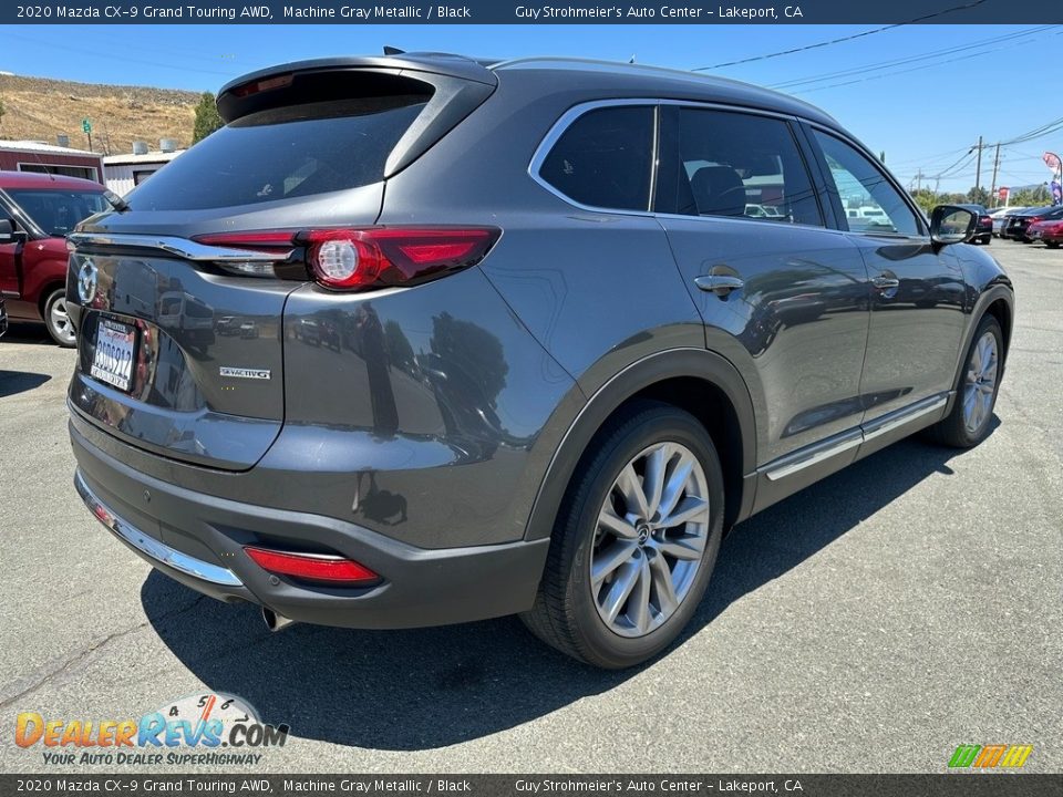 2020 Mazda CX-9 Grand Touring AWD Machine Gray Metallic / Black Photo #6