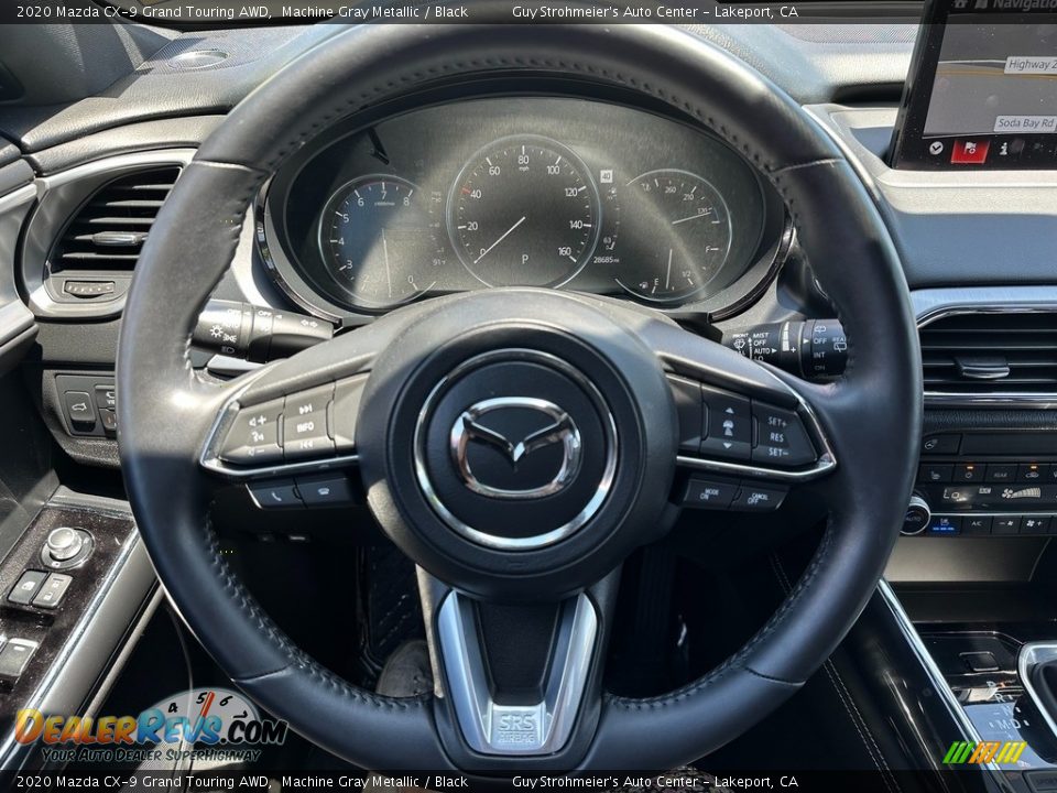 2020 Mazda CX-9 Grand Touring AWD Machine Gray Metallic / Black Photo #8