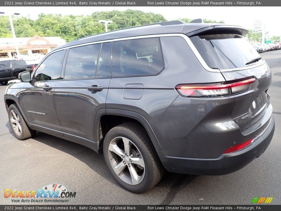 2022 Jeep Grand Cherokee L Limited 4x4 Baltic Gray Metallic / Global Black Photo #3