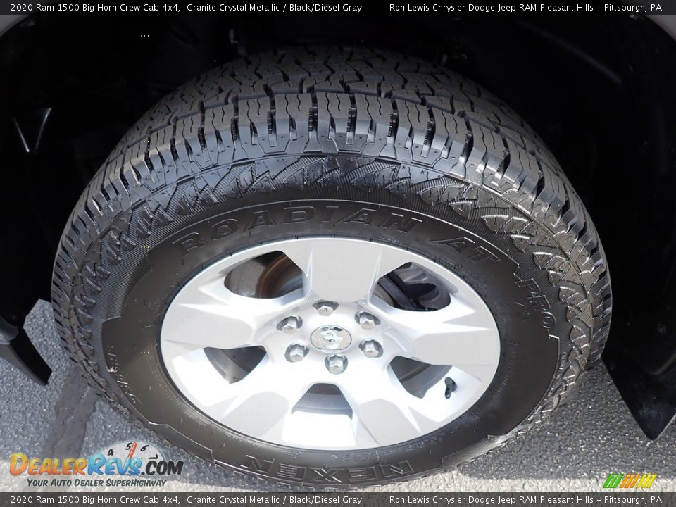 2020 Ram 1500 Big Horn Crew Cab 4x4 Granite Crystal Metallic / Black/Diesel Gray Photo #10