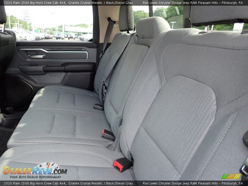 2020 Ram 1500 Big Horn Crew Cab 4x4 Granite Crystal Metallic / Black/Diesel Gray Photo #12