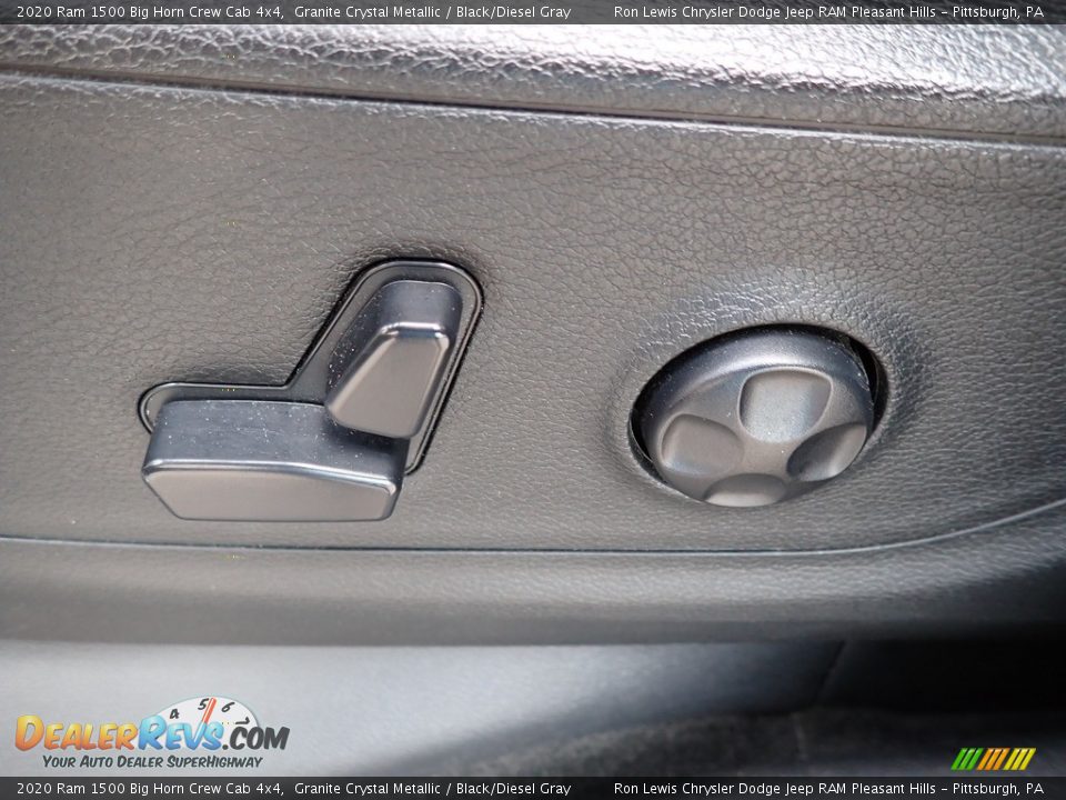 2020 Ram 1500 Big Horn Crew Cab 4x4 Granite Crystal Metallic / Black/Diesel Gray Photo #16