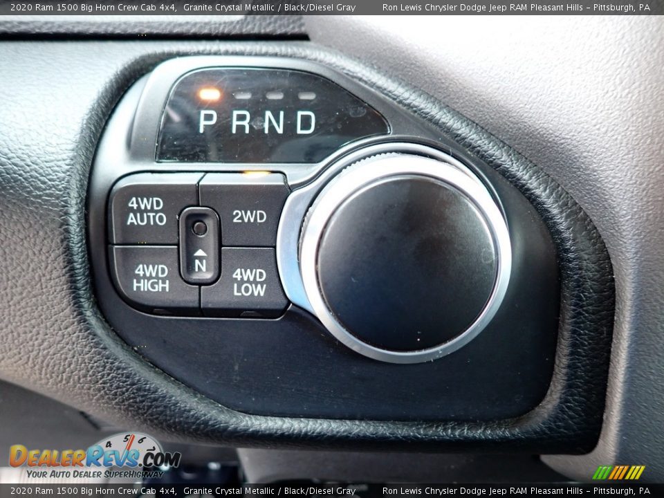2020 Ram 1500 Big Horn Crew Cab 4x4 Granite Crystal Metallic / Black/Diesel Gray Photo #17