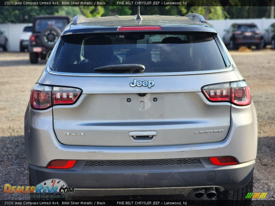 2020 Jeep Compass Limted 4x4 Billet Silver Metallic / Black Photo #4