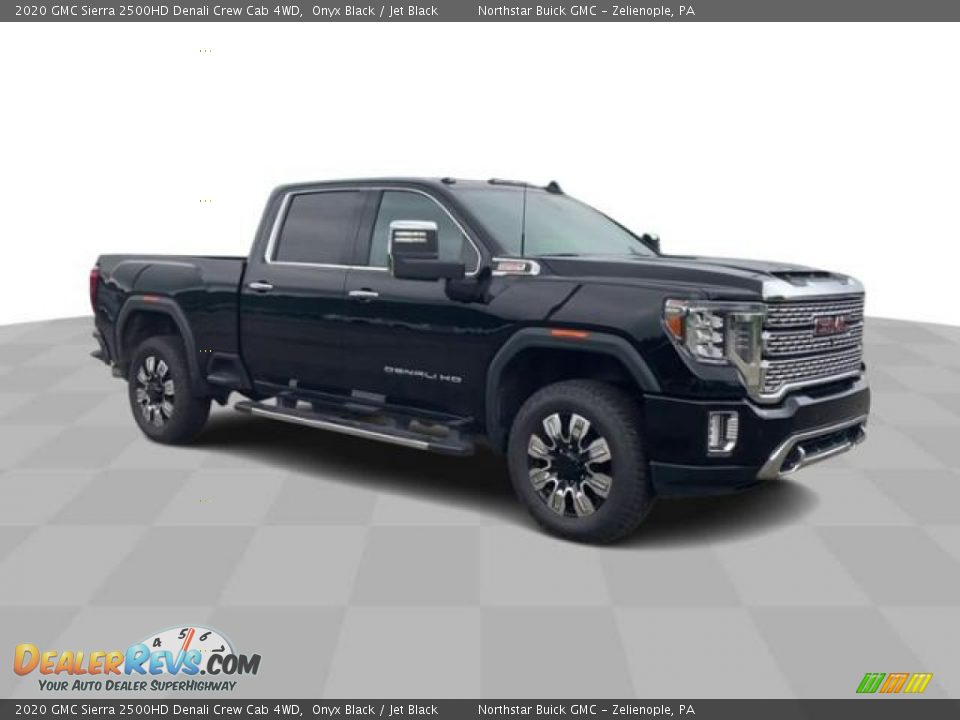 2020 GMC Sierra 2500HD Denali Crew Cab 4WD Onyx Black / Jet Black Photo #2