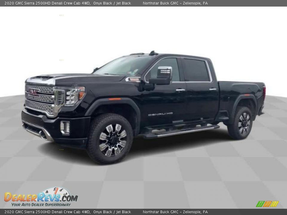 2020 GMC Sierra 2500HD Denali Crew Cab 4WD Onyx Black / Jet Black Photo #4