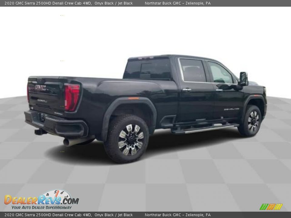 2020 GMC Sierra 2500HD Denali Crew Cab 4WD Onyx Black / Jet Black Photo #8