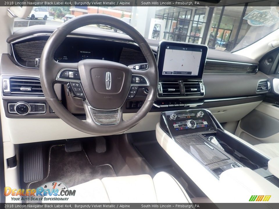 Alpine Interior - 2018 Lincoln Navigator Black Label 4x4 Photo #17