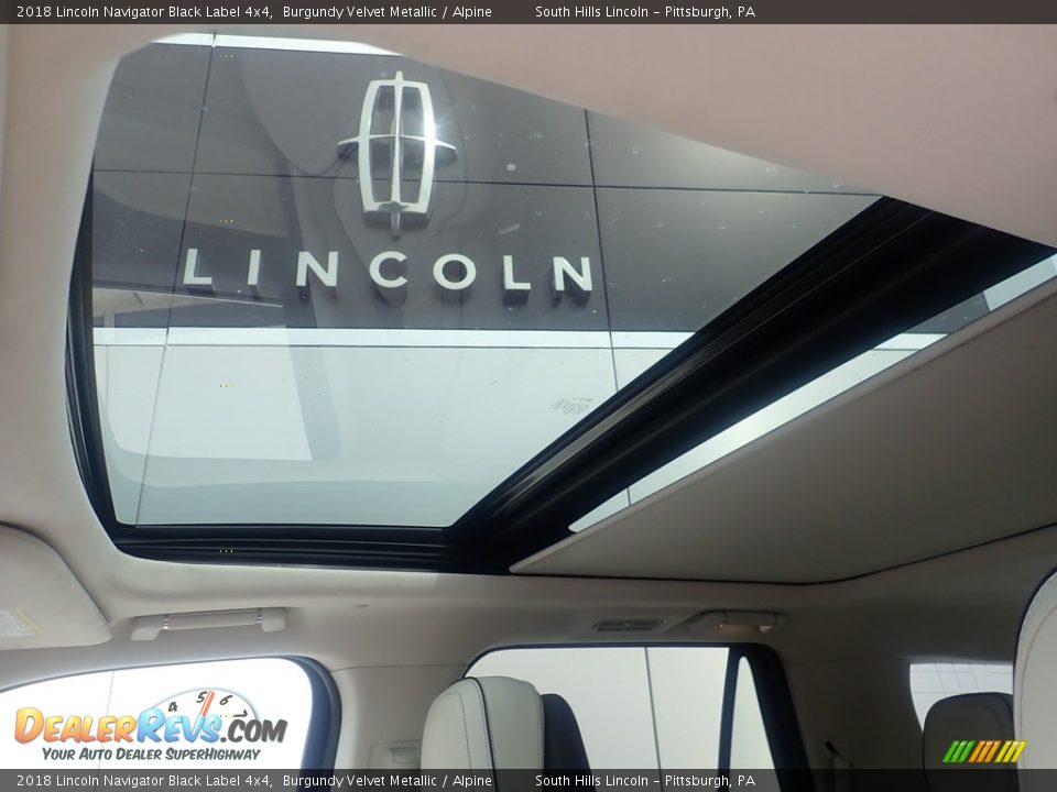 2018 Lincoln Navigator Black Label 4x4 Burgundy Velvet Metallic / Alpine Photo #20