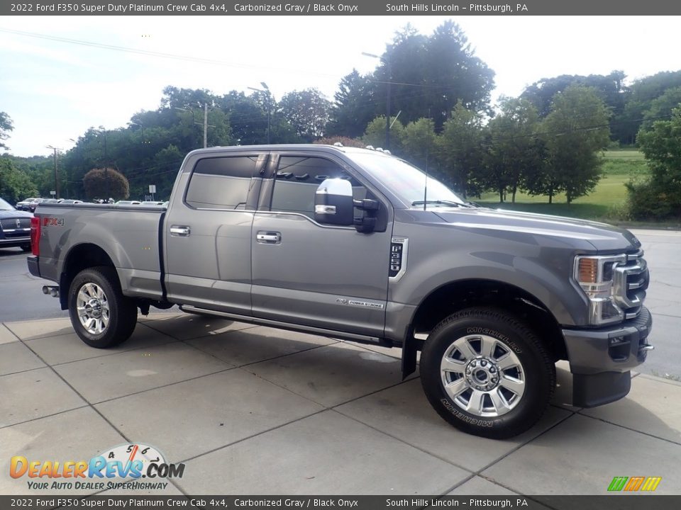 Carbonized Gray 2022 Ford F350 Super Duty Platinum Crew Cab 4x4 Photo #6