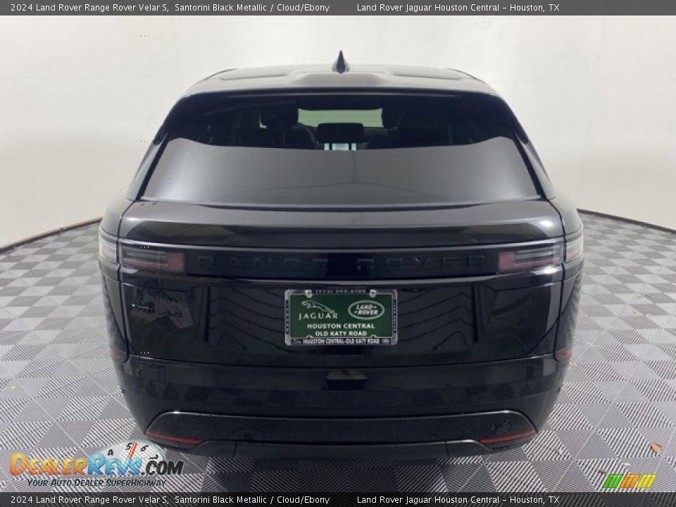 2024 Land Rover Range Rover Velar S Santorini Black Metallic / Cloud/Ebony Photo #1