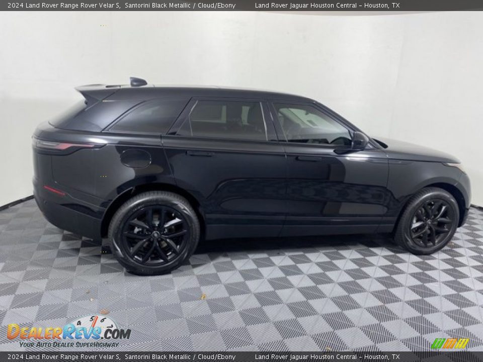 2024 Land Rover Range Rover Velar S Santorini Black Metallic / Cloud/Ebony Photo #8