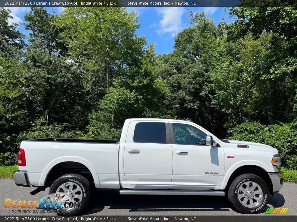 Bright White 2022 Ram 2500 Laramie Crew Cab 4x4 Photo #6