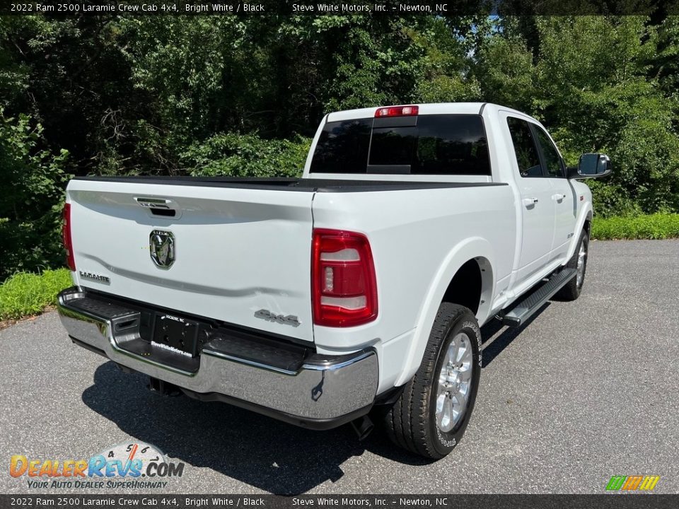 2022 Ram 2500 Laramie Crew Cab 4x4 Bright White / Black Photo #7