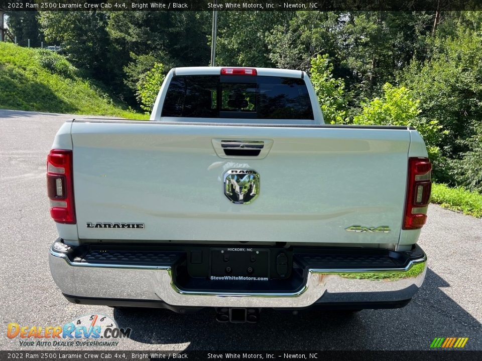 2022 Ram 2500 Laramie Crew Cab 4x4 Bright White / Black Photo #8