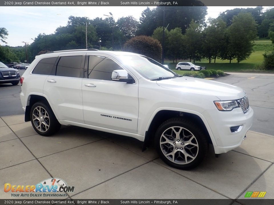 Bright White 2020 Jeep Grand Cherokee Overland 4x4 Photo #5