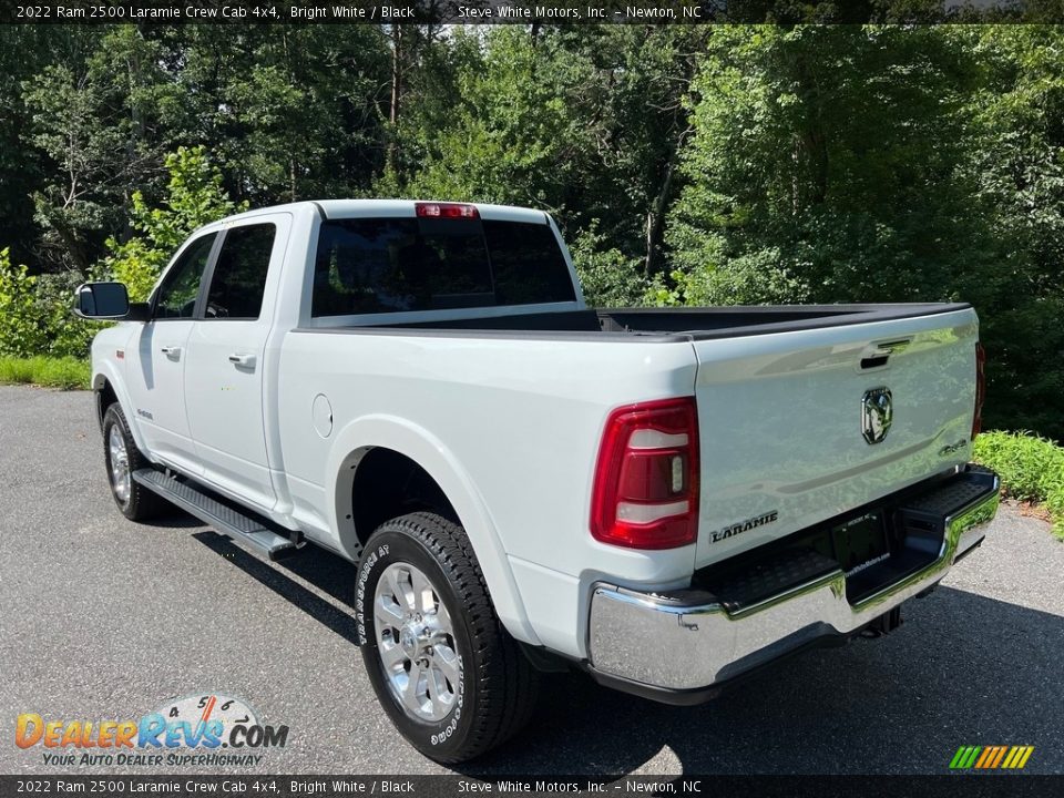 2022 Ram 2500 Laramie Crew Cab 4x4 Bright White / Black Photo #10