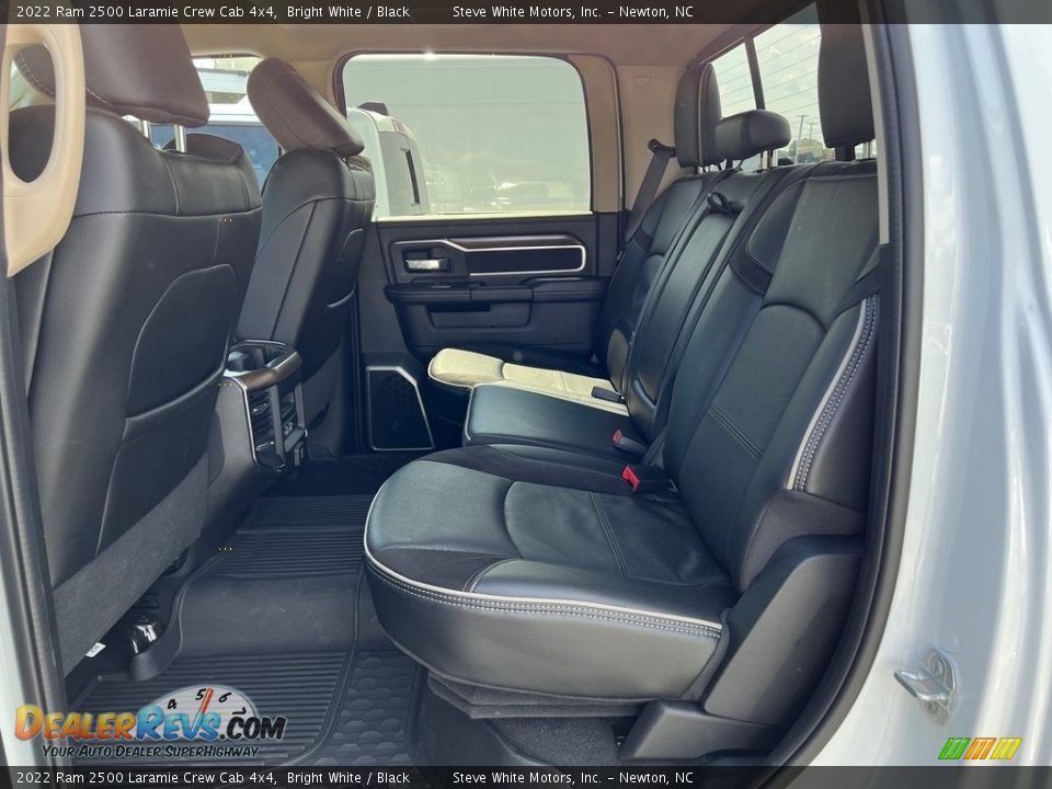 Rear Seat of 2022 Ram 2500 Laramie Crew Cab 4x4 Photo #15