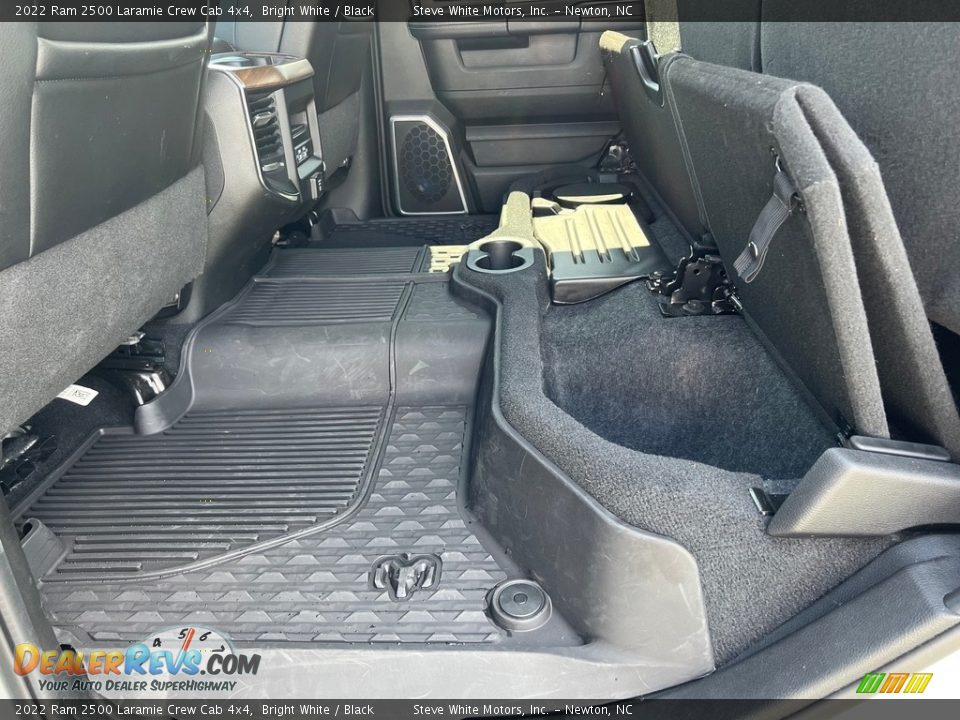 Rear Seat of 2022 Ram 2500 Laramie Crew Cab 4x4 Photo #16