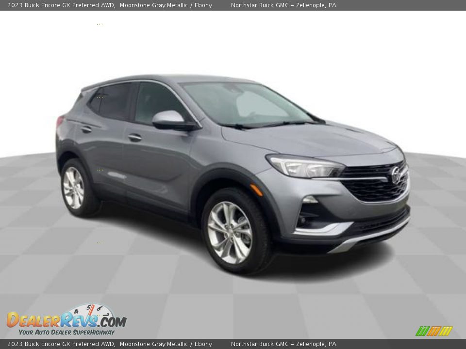 2023 Buick Encore GX Preferred AWD Moonstone Gray Metallic / Ebony Photo #2