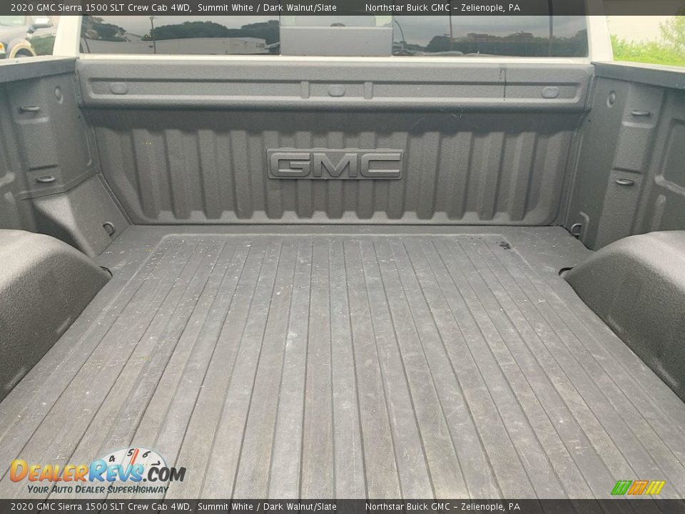 2020 GMC Sierra 1500 SLT Crew Cab 4WD Summit White / Dark Walnut/Slate Photo #26
