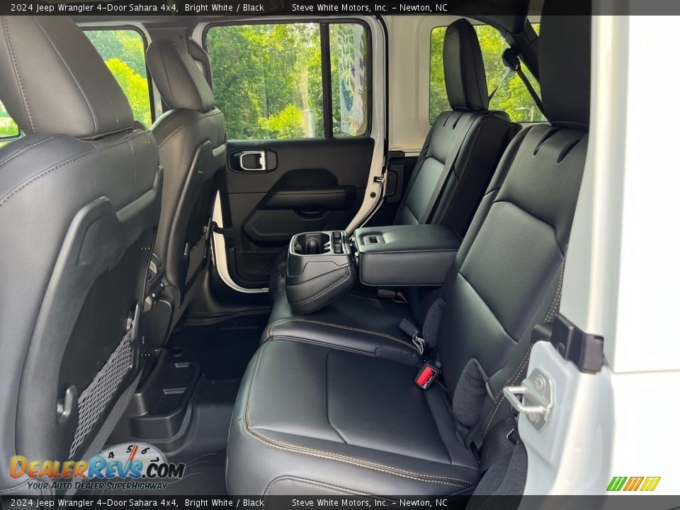 Rear Seat of 2024 Jeep Wrangler 4-Door Sahara 4x4 Photo #15