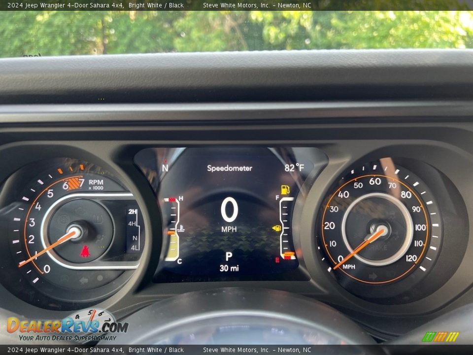 2024 Jeep Wrangler 4-Door Sahara 4x4 Gauges Photo #23