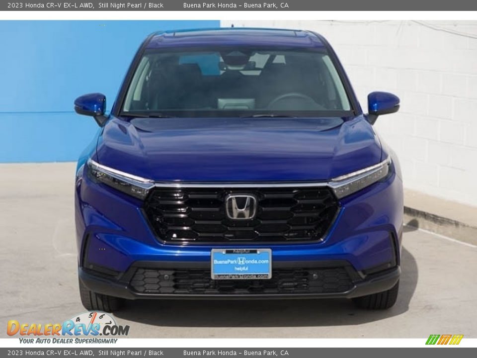 2023 Honda CR-V EX-L AWD Still Night Pearl / Black Photo #3