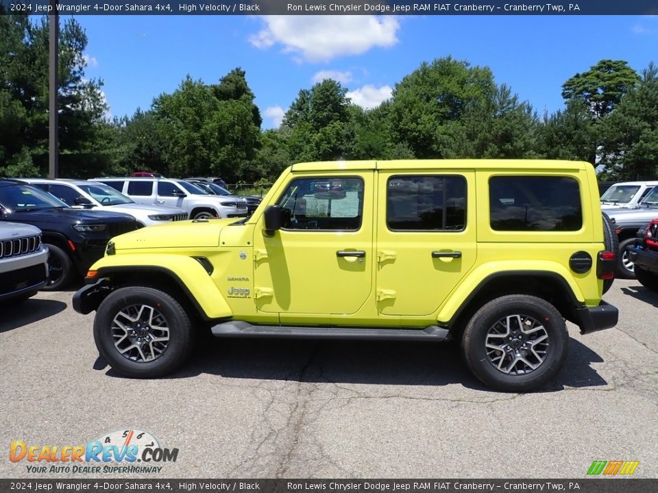 High Velocity 2024 Jeep Wrangler 4-Door Sahara 4x4 Photo #2