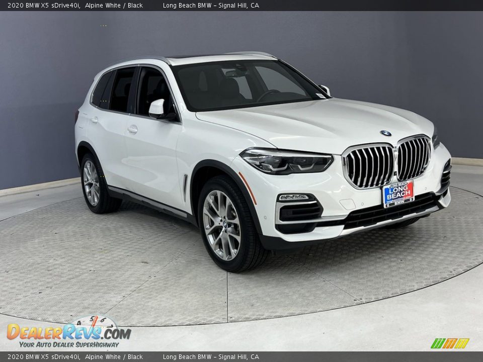 2020 BMW X5 sDrive40i Alpine White / Black Photo #4