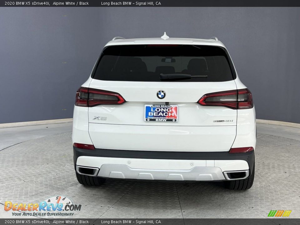 2020 BMW X5 sDrive40i Alpine White / Black Photo #6