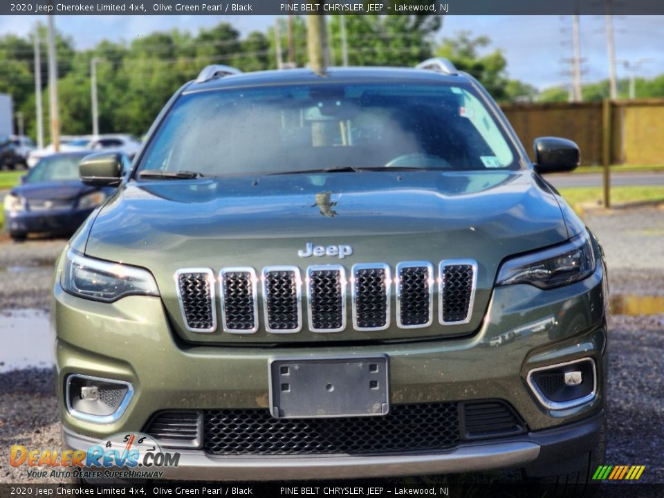 2020 Jeep Cherokee Limited 4x4 Olive Green Pearl / Black Photo #2