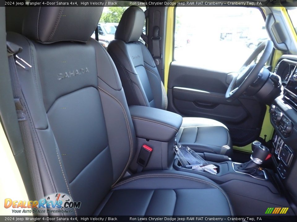 Front Seat of 2024 Jeep Wrangler 4-Door Sahara 4x4 Photo #10