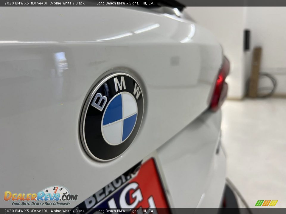 2020 BMW X5 sDrive40i Alpine White / Black Photo #15