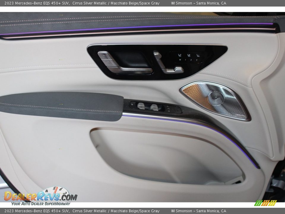 Door Panel of 2023 Mercedes-Benz EQS 450+ SUV Photo #11
