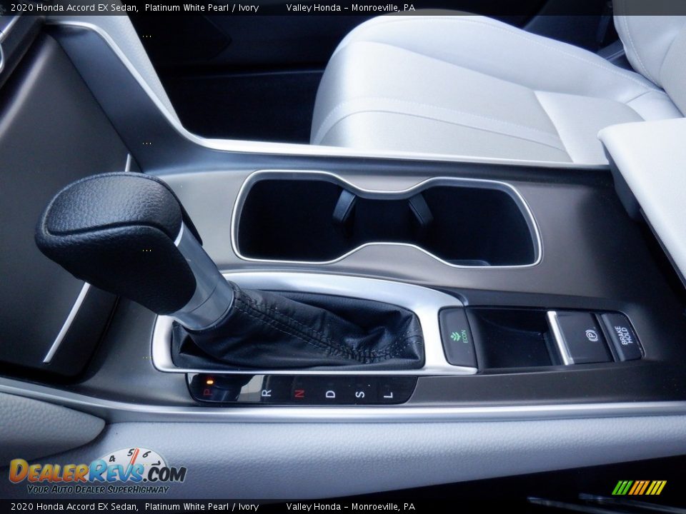 2020 Honda Accord EX Sedan Platinum White Pearl / Ivory Photo #15