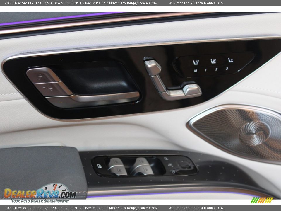 Door Panel of 2023 Mercedes-Benz EQS 450+ SUV Photo #12