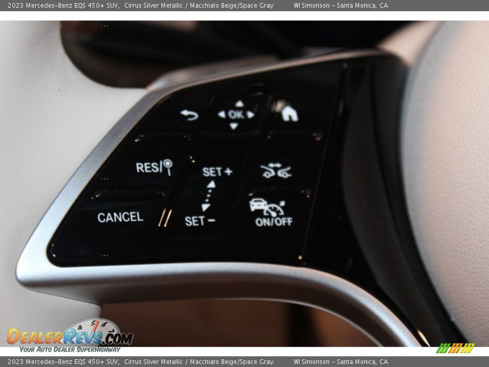 2023 Mercedes-Benz EQS 450+ SUV Steering Wheel Photo #15