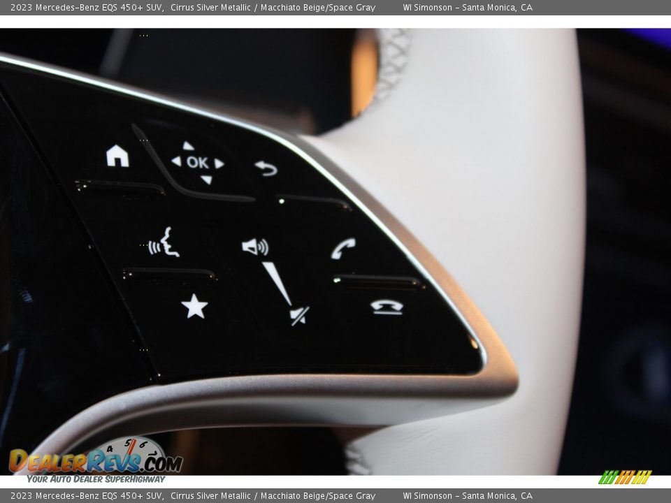 2023 Mercedes-Benz EQS 450+ SUV Steering Wheel Photo #16