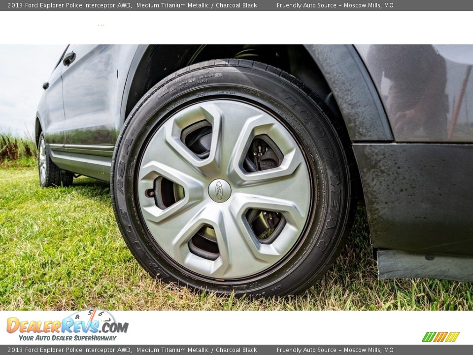 2013 Ford Explorer Police Interceptor AWD Wheel Photo #2