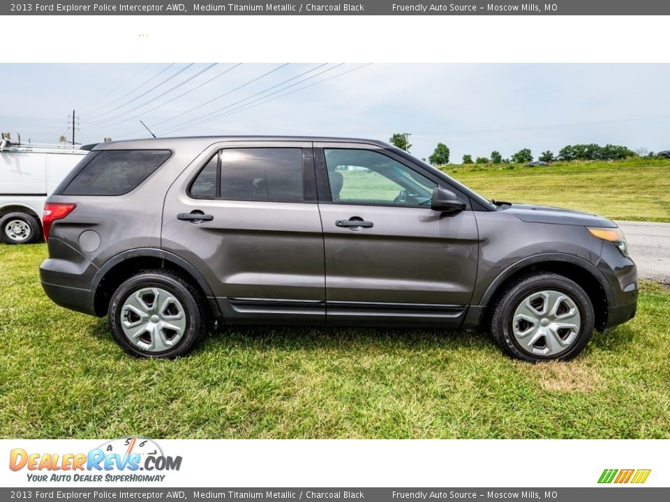 Medium Titanium Metallic 2013 Ford Explorer Police Interceptor AWD Photo #3
