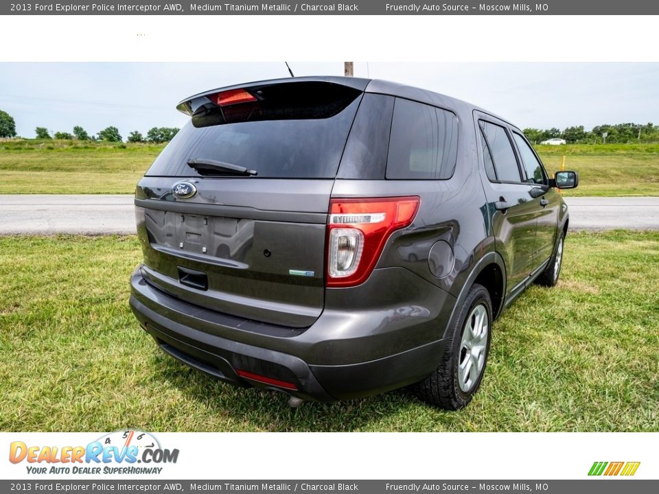 Medium Titanium Metallic 2013 Ford Explorer Police Interceptor AWD Photo #4