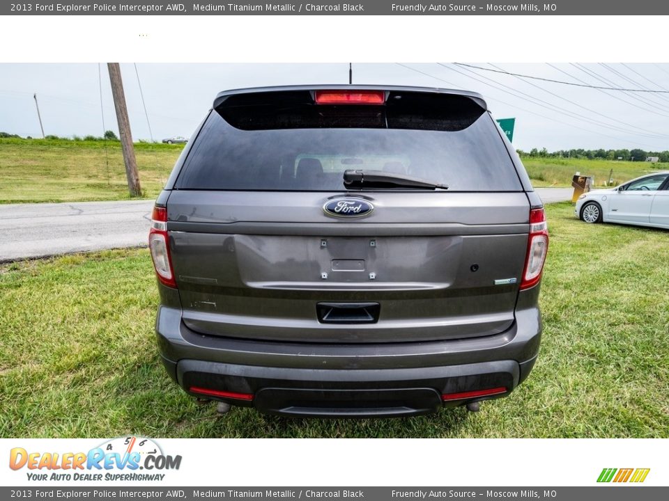 Medium Titanium Metallic 2013 Ford Explorer Police Interceptor AWD Photo #5