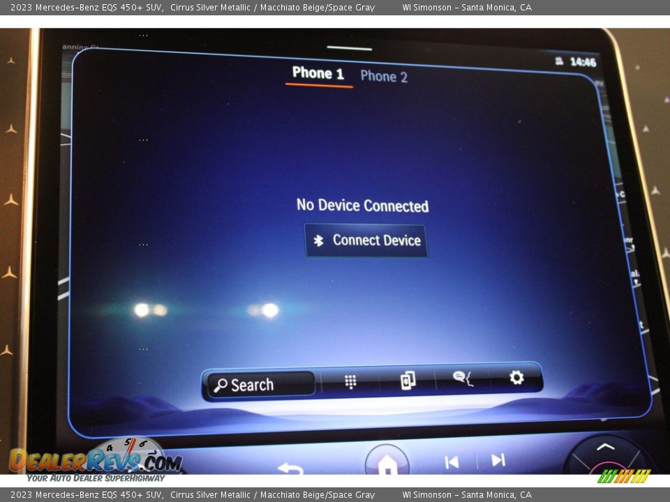 Controls of 2023 Mercedes-Benz EQS 450+ SUV Photo #21